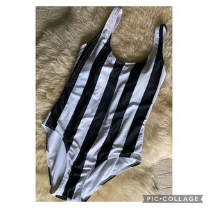 Classic Striped Swimsuit